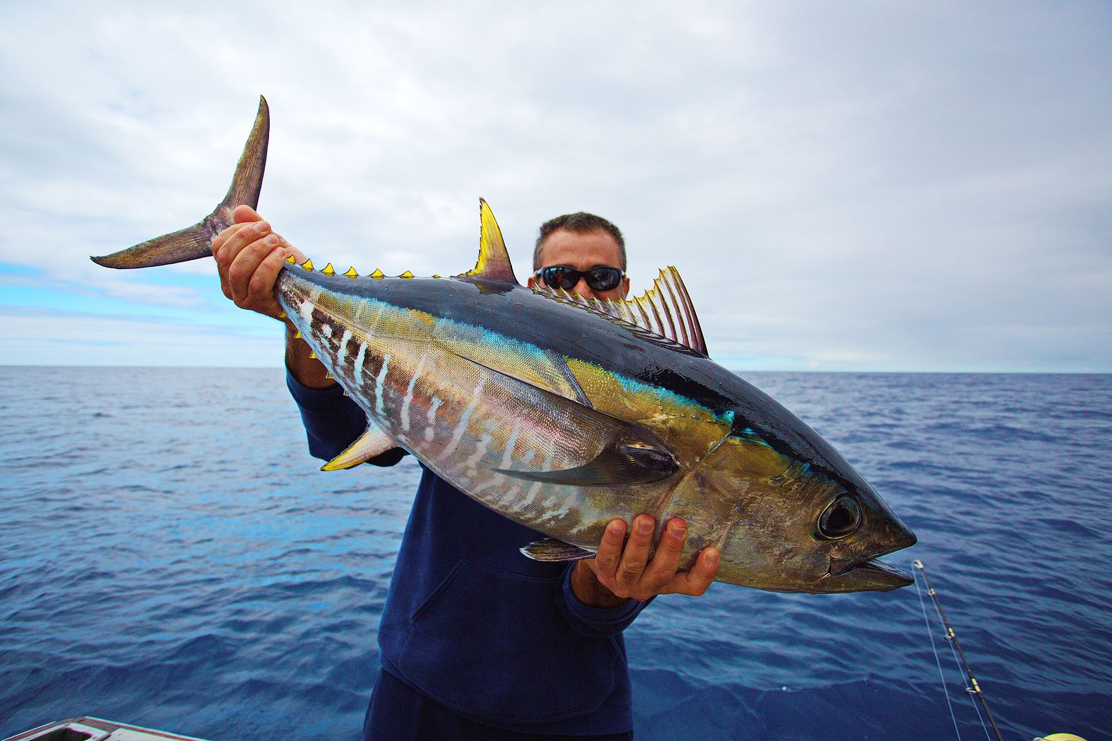 Jigging and Popping Big Eye Tuna in Azores Bloodydecks